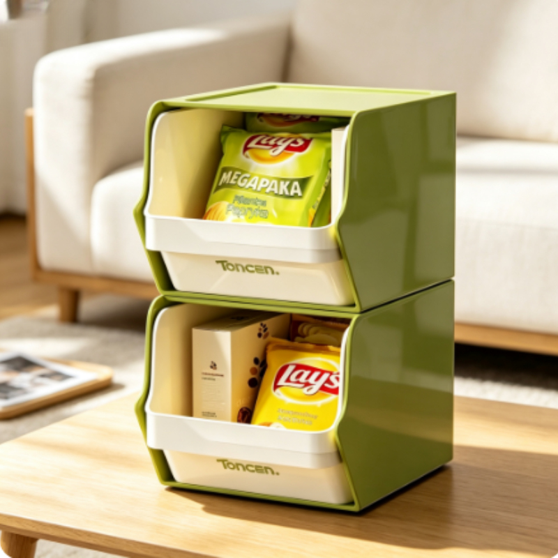 Coffee Tea Room - Transparent Desktop Storage Box for Coffee