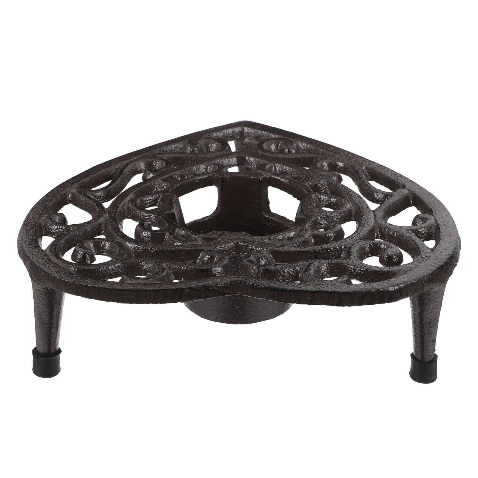 Coffee Tea Stand - Stylish Cast Iron Teapot Warmer Tripod