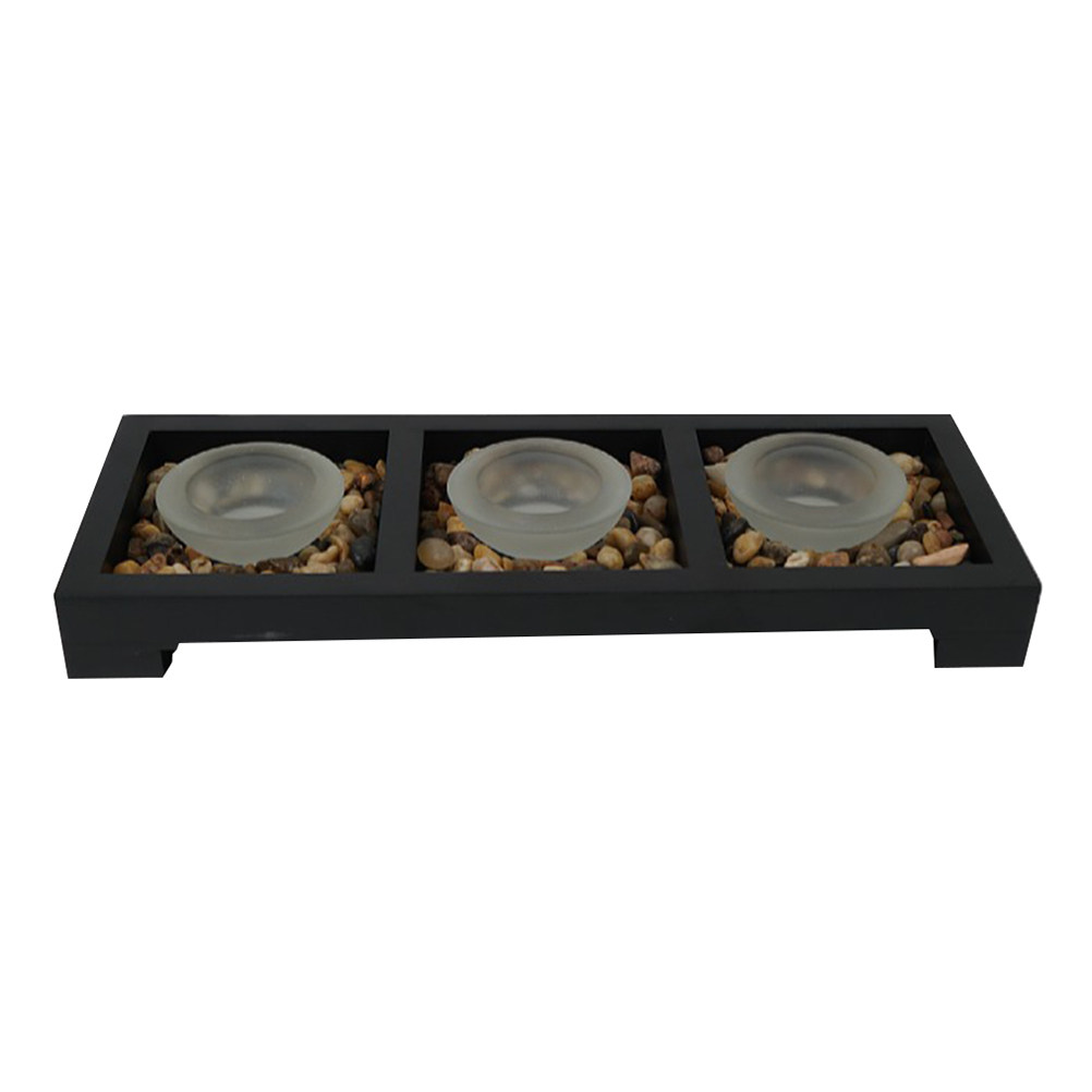 1 Set Glass Tea Light Holders  - Coffee Tea Room avis et prix