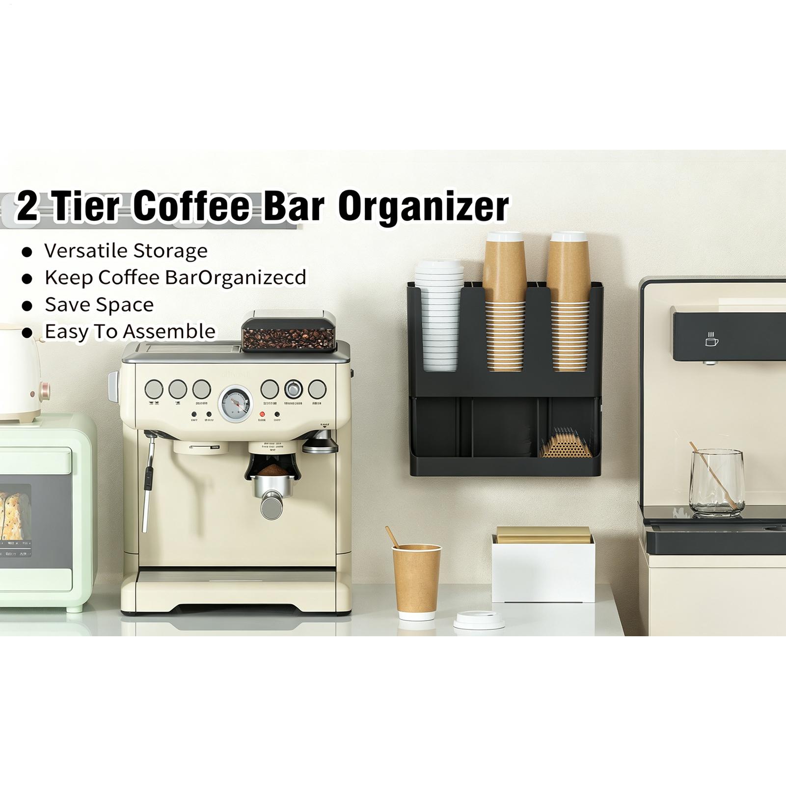 Coffee Station 6-Compartment W - Tea Coffee Set Up avis et prix