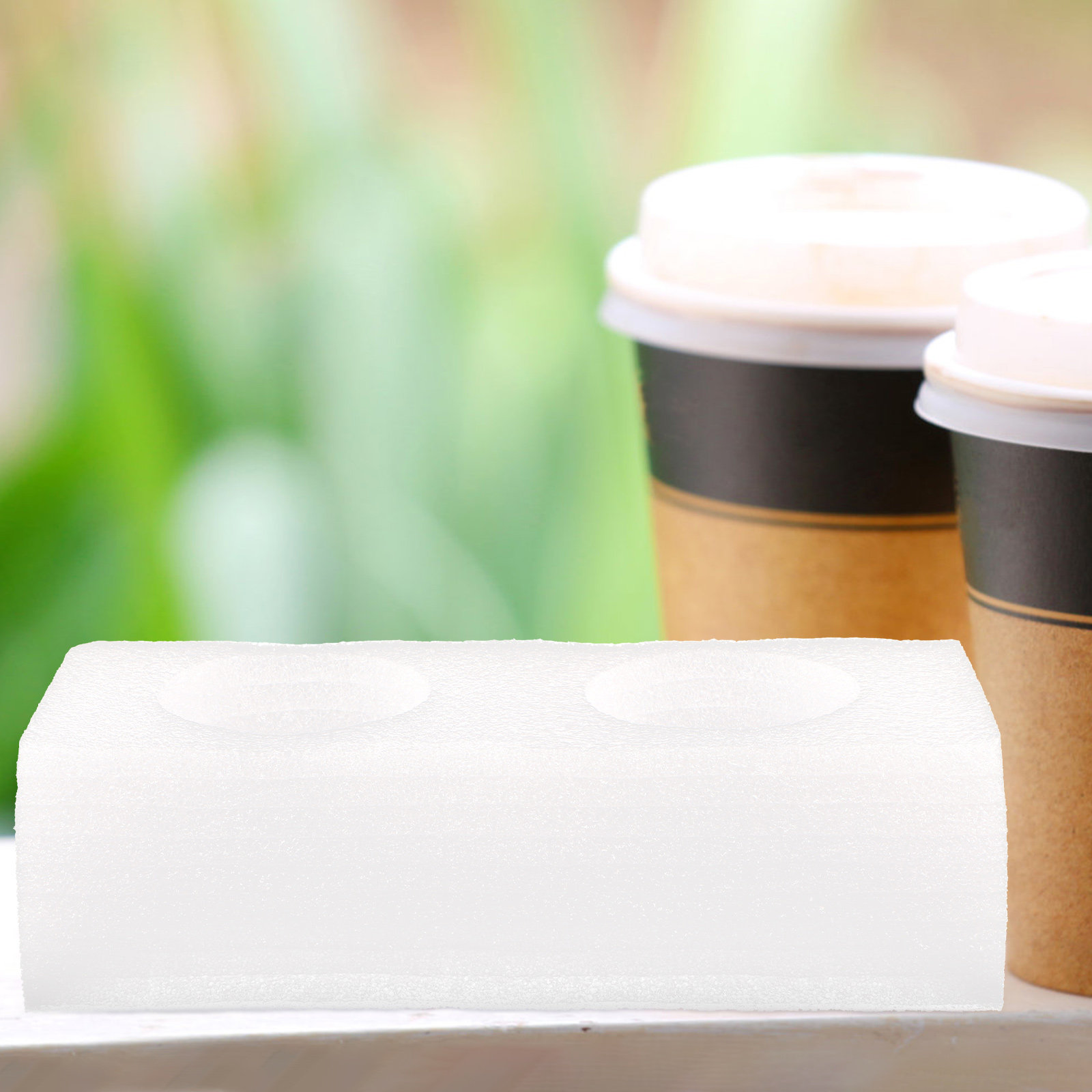 2Pcs Drink Carrier Tray Multi- - Coffee Tea With Milk avis et prix