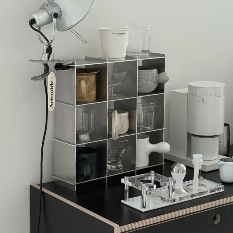 Minimalist Aluminum Alloy Coun - Coffee Tea Stand avis et prix