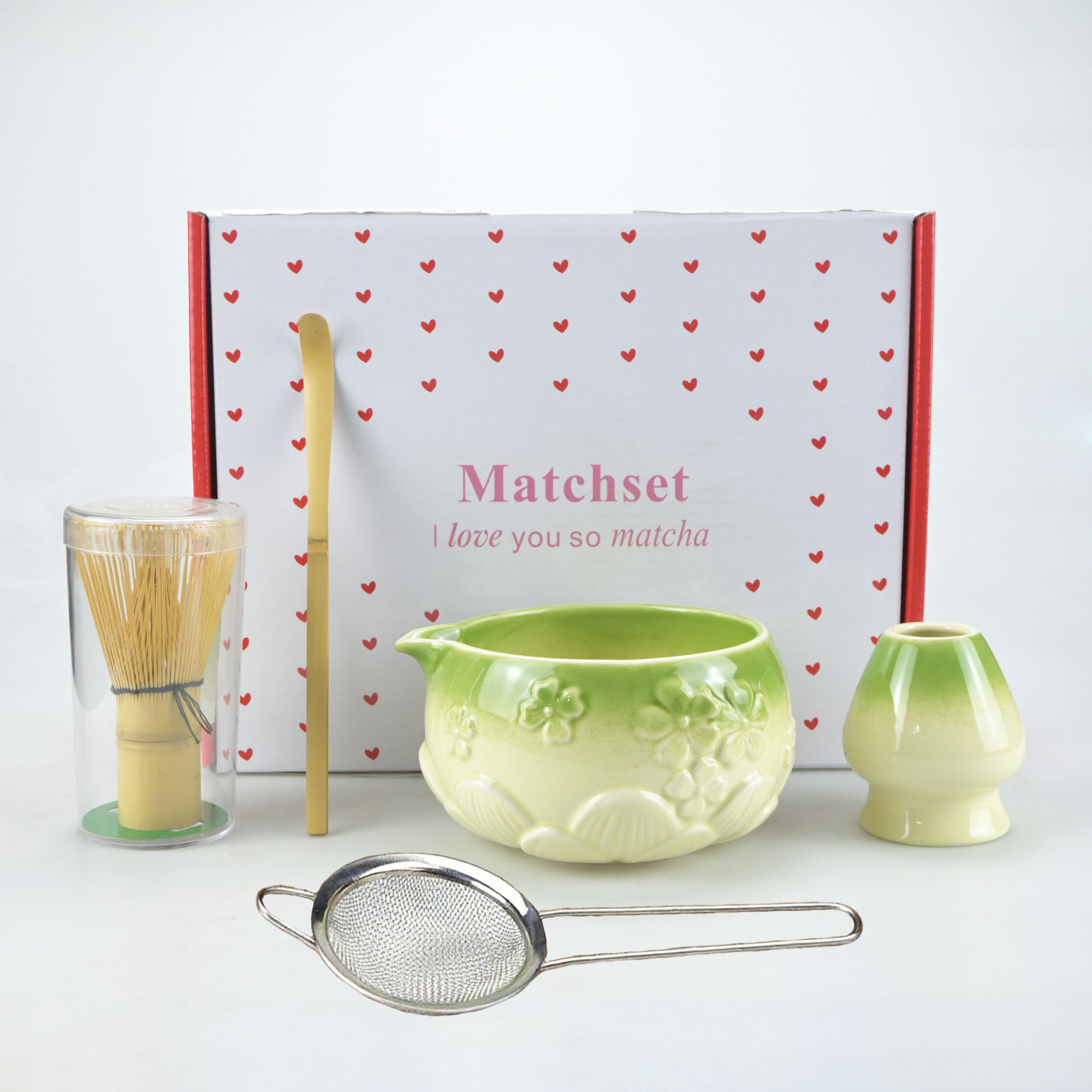 5pcs/set of Floral Matcha Tool - Matcha Whisk Set avis et prix