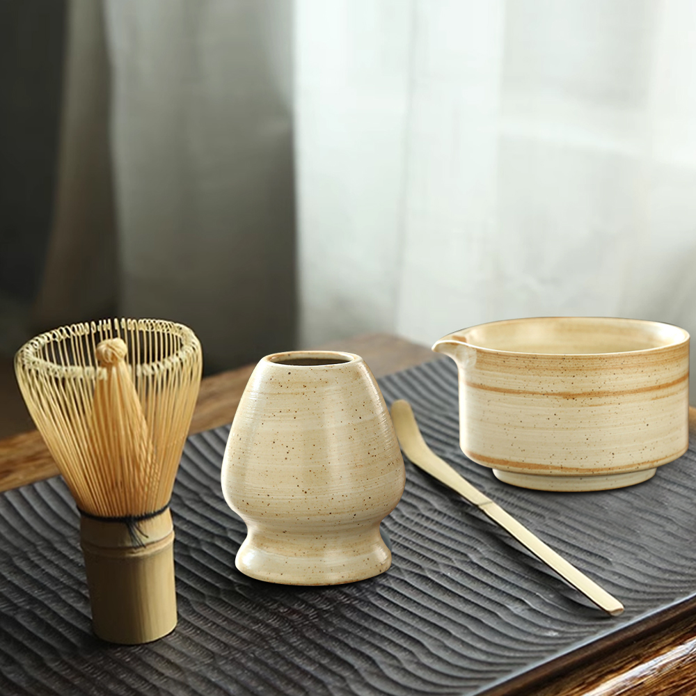 Japanese Matcha Whisk Stand Te - Matcha Whisk Set avis et prix