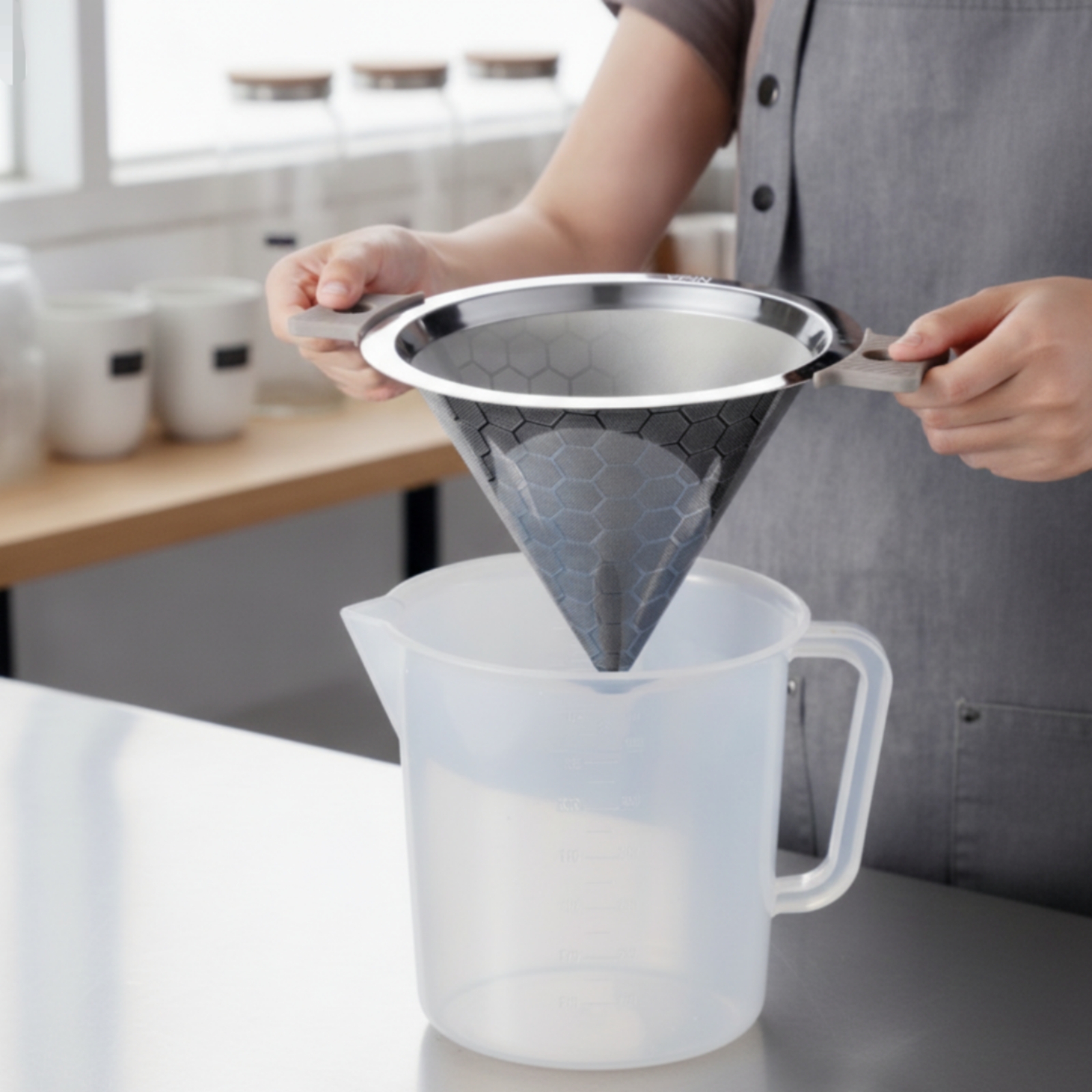Reusable Milk Tea Strainer Dou - Coffee Tea With Milk avis et prix