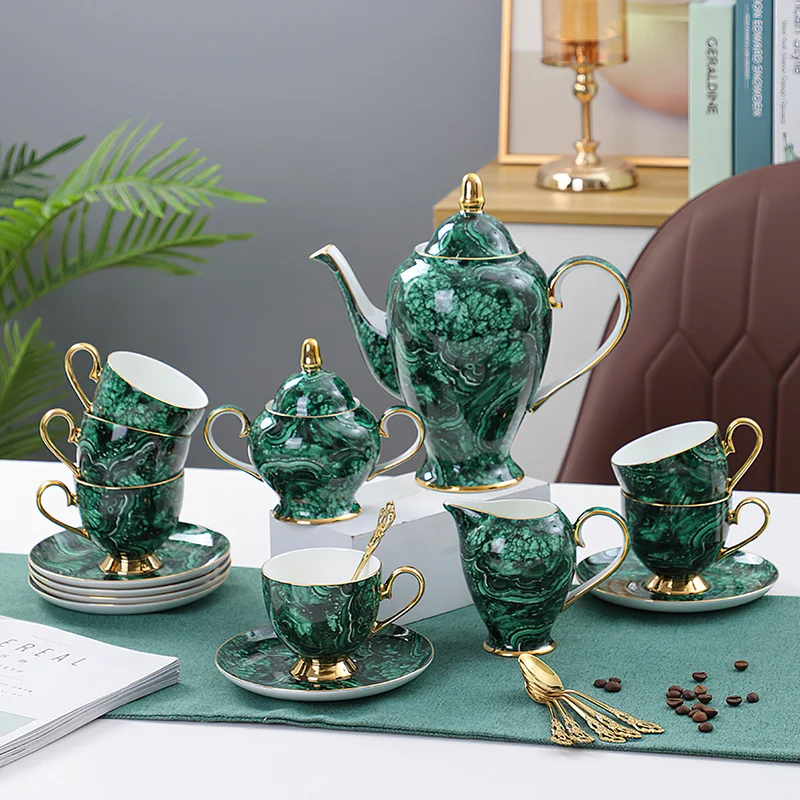 Bone China Teapot Drinkware Gr - Coffee Tea Green avis et prix