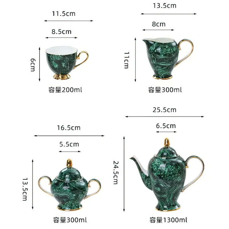 Bone China Teapot Drinkware Gr - Coffee Tea Green avis et prix
