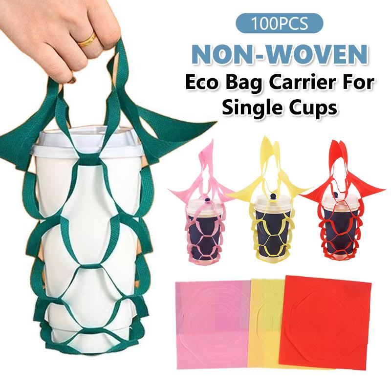100pcs Hollow Out Non-woven To - Coffee Tea Green avis et prix