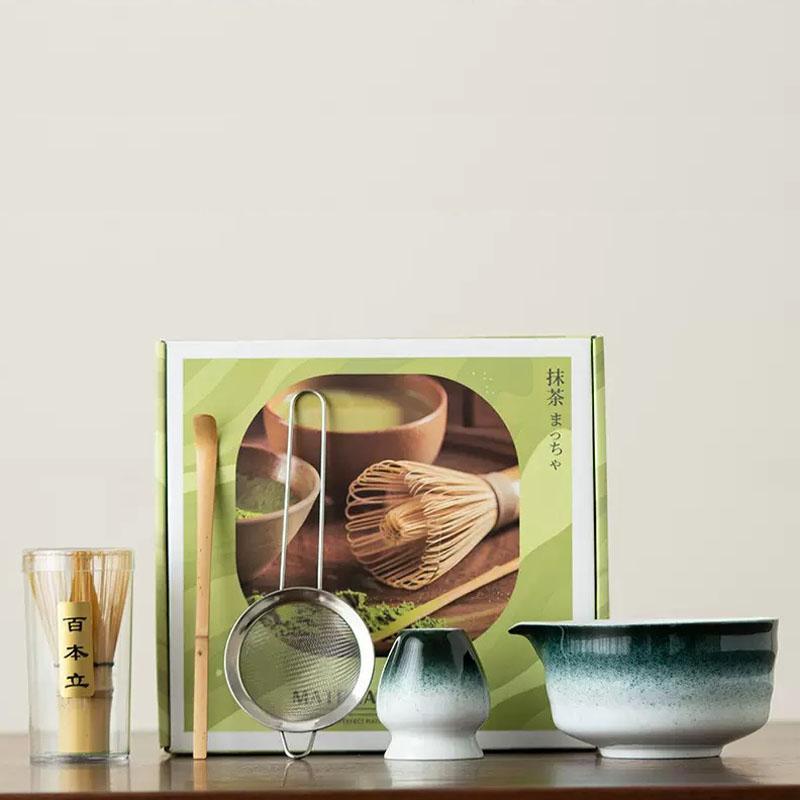 1/2/5-Piece Japanese-Style Mat - Matcha Whisk Set avis et prix
