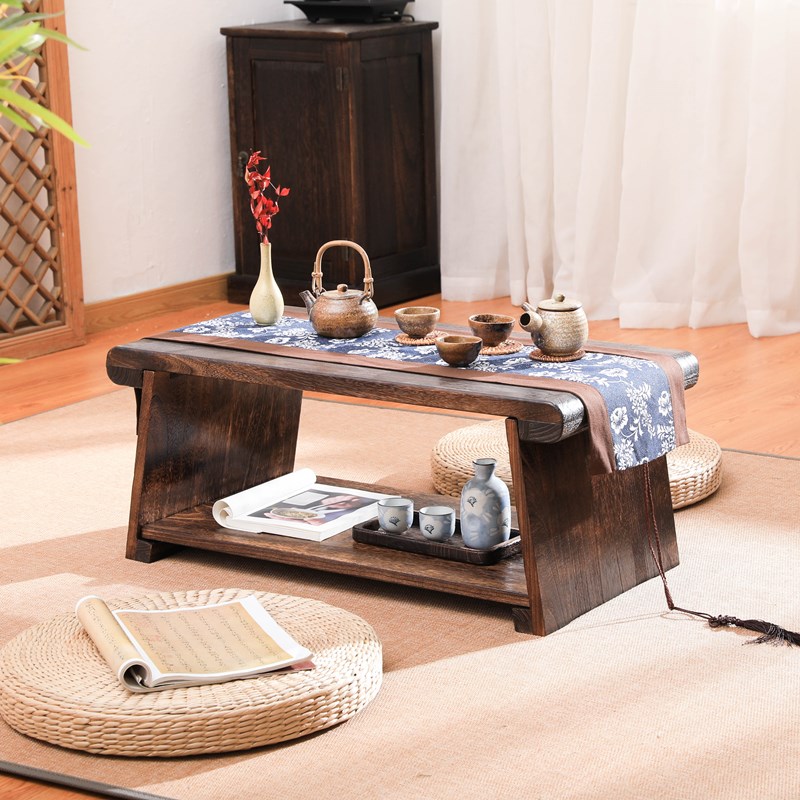 Foldable Tatami Table Solid Wo - Coffee Tea Room avis et prix