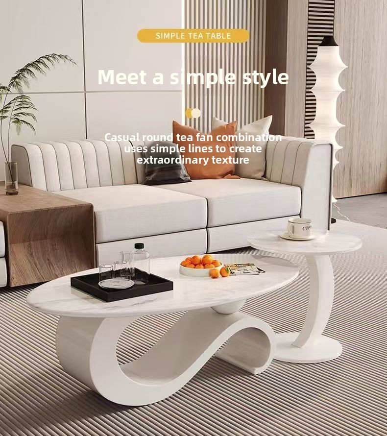 New Rock Slab Oval Shaped Coff - Coffee Tea Room avis et prix