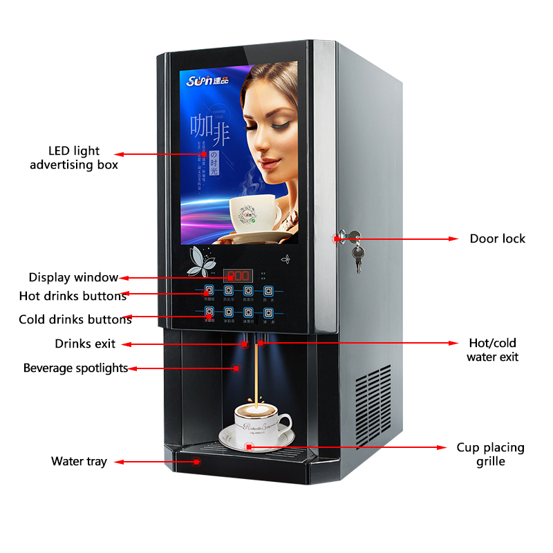 30SCW-8 Hot Ice Instant Coffee - Coffee Tea Hot avis et prix