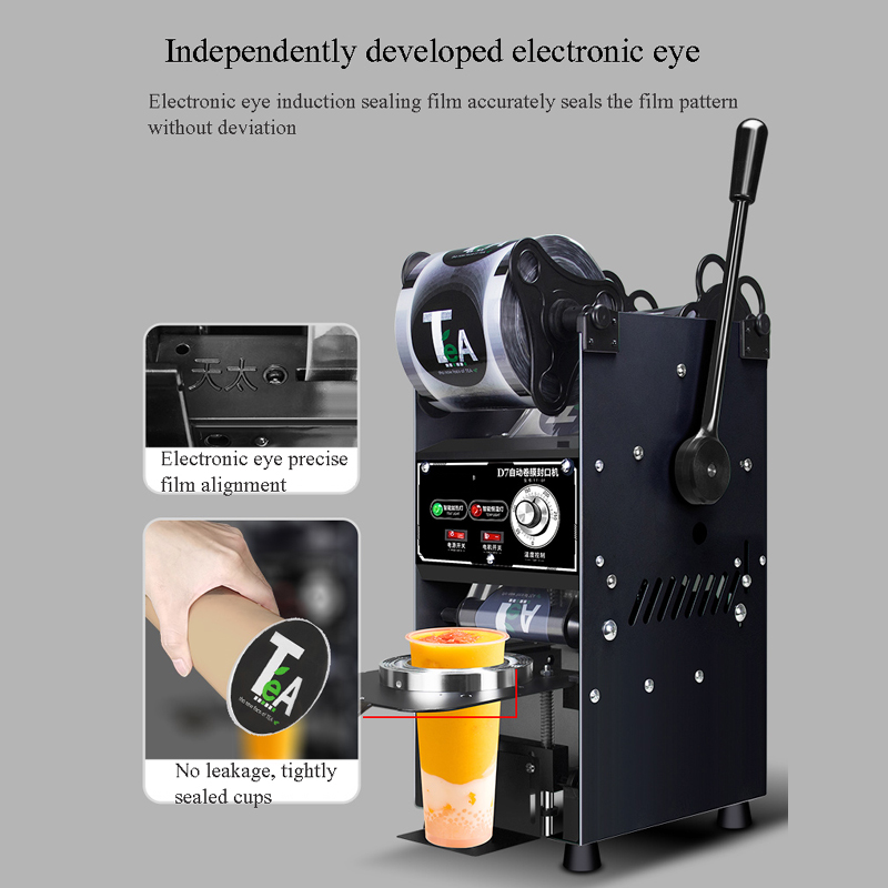 Automatic Cup sealing machine  - Coffee Tea With Milk avis et prix