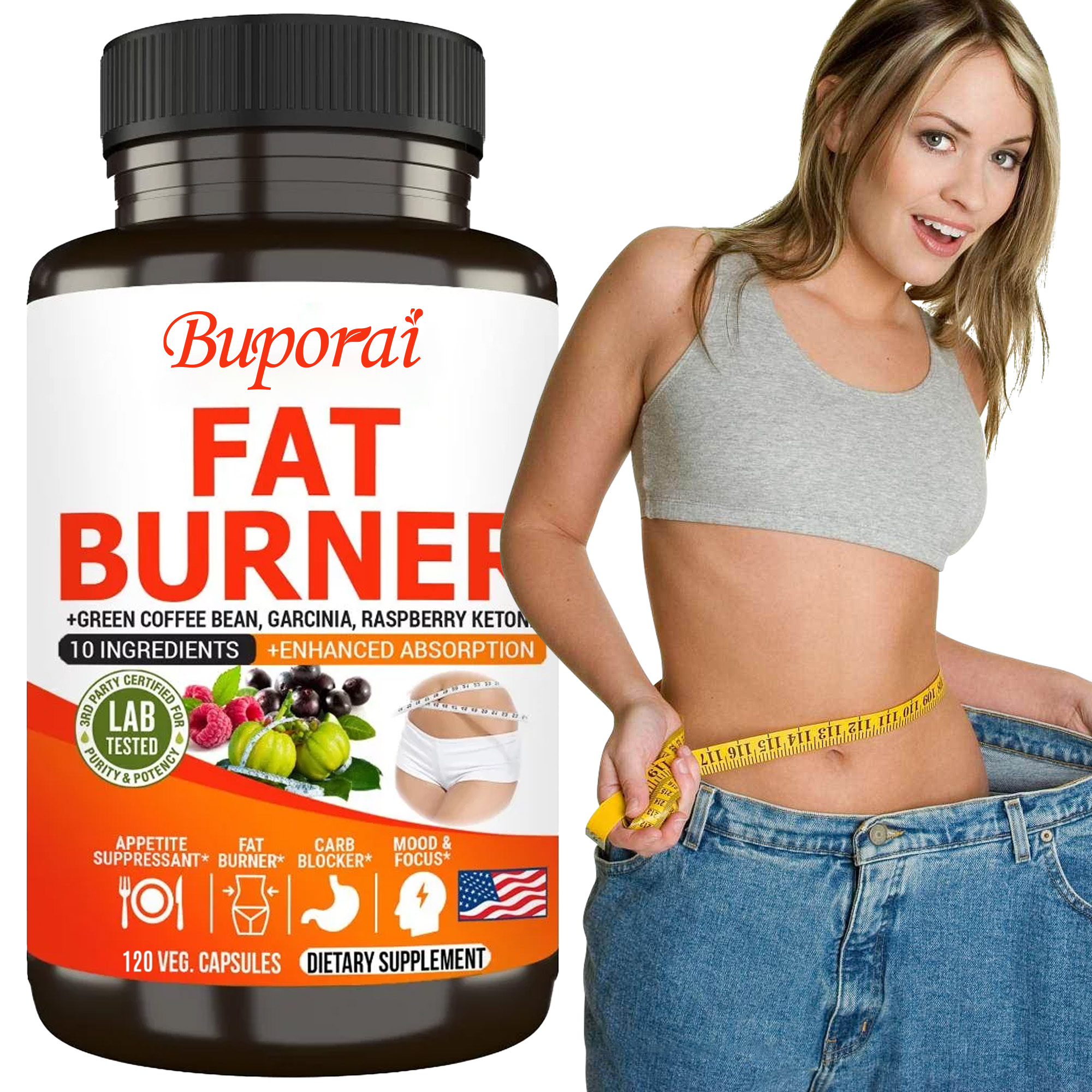 Fat Burner Capsules - Healthy  - Coffee Tea Green avis et prix