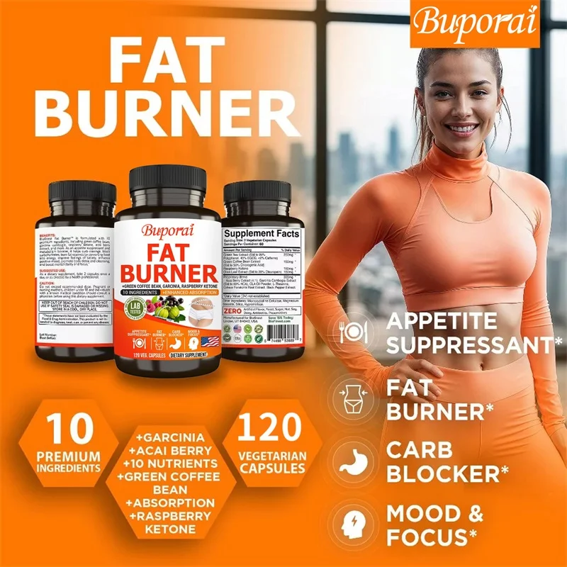 Fat Burner Capsules - Healthy  - Coffee Tea Green avis et prix