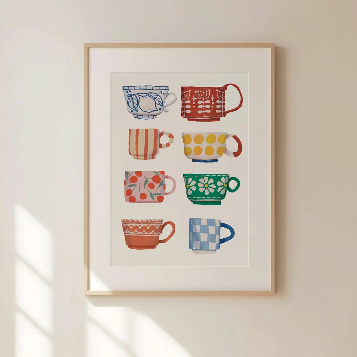 Tea Cup Print, Breakfast poste - Coffee And Tea Lyrics avis et prix