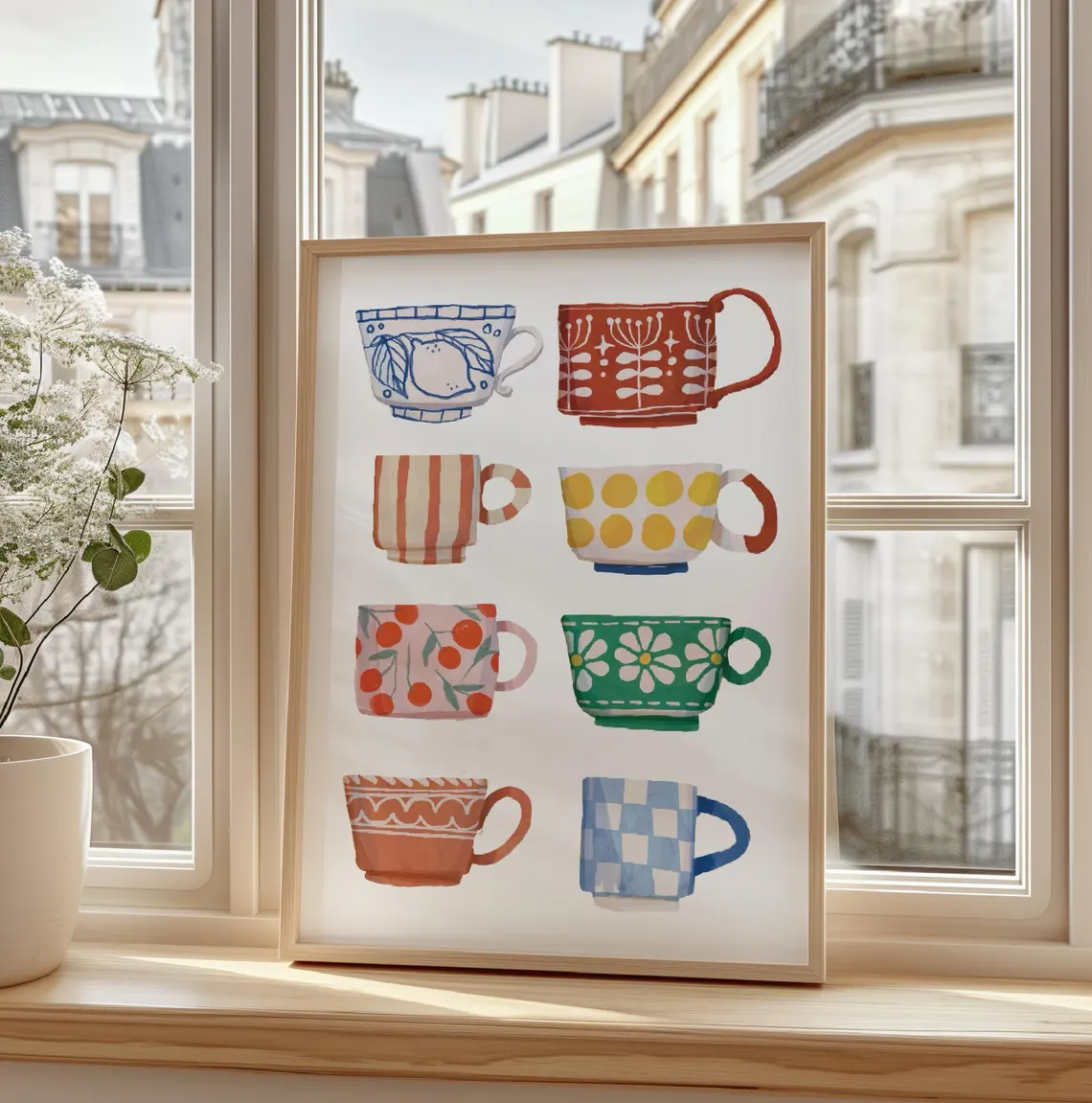 Tea Cup Print, Breakfast poste - Coffee And Tea Lyrics avis et prix