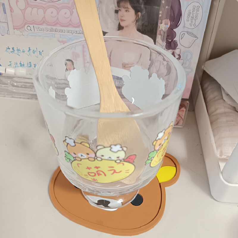 Rilakkuma Silicone Cup Coaster - Coffee Tea Room avis et prix