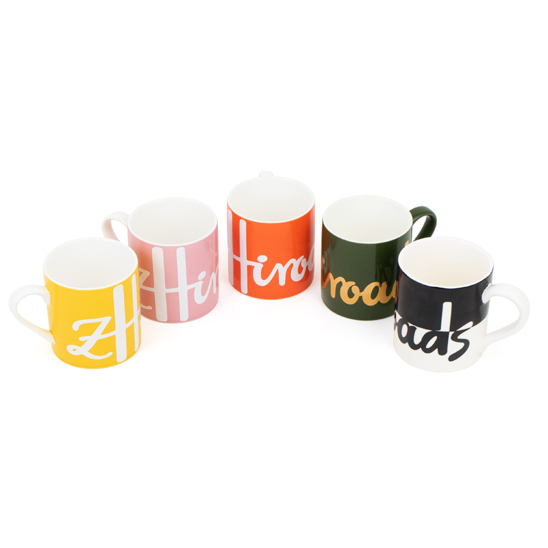Luxury Bone China Coffee Mug E - Coffee Tea Green avis et prix