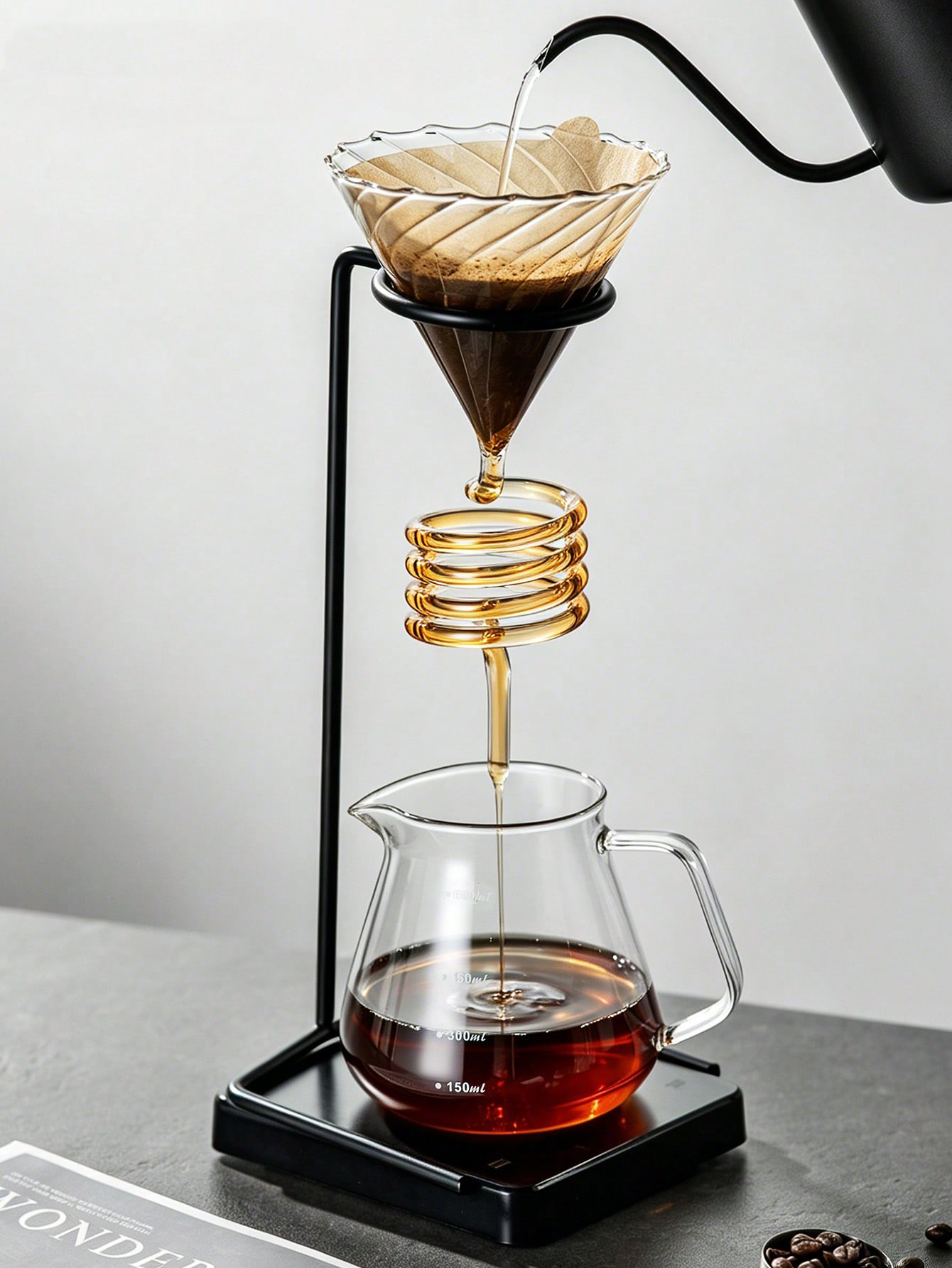 1pc Hand stand Vintage coffee  - Coffee Tea Stand avis et prix