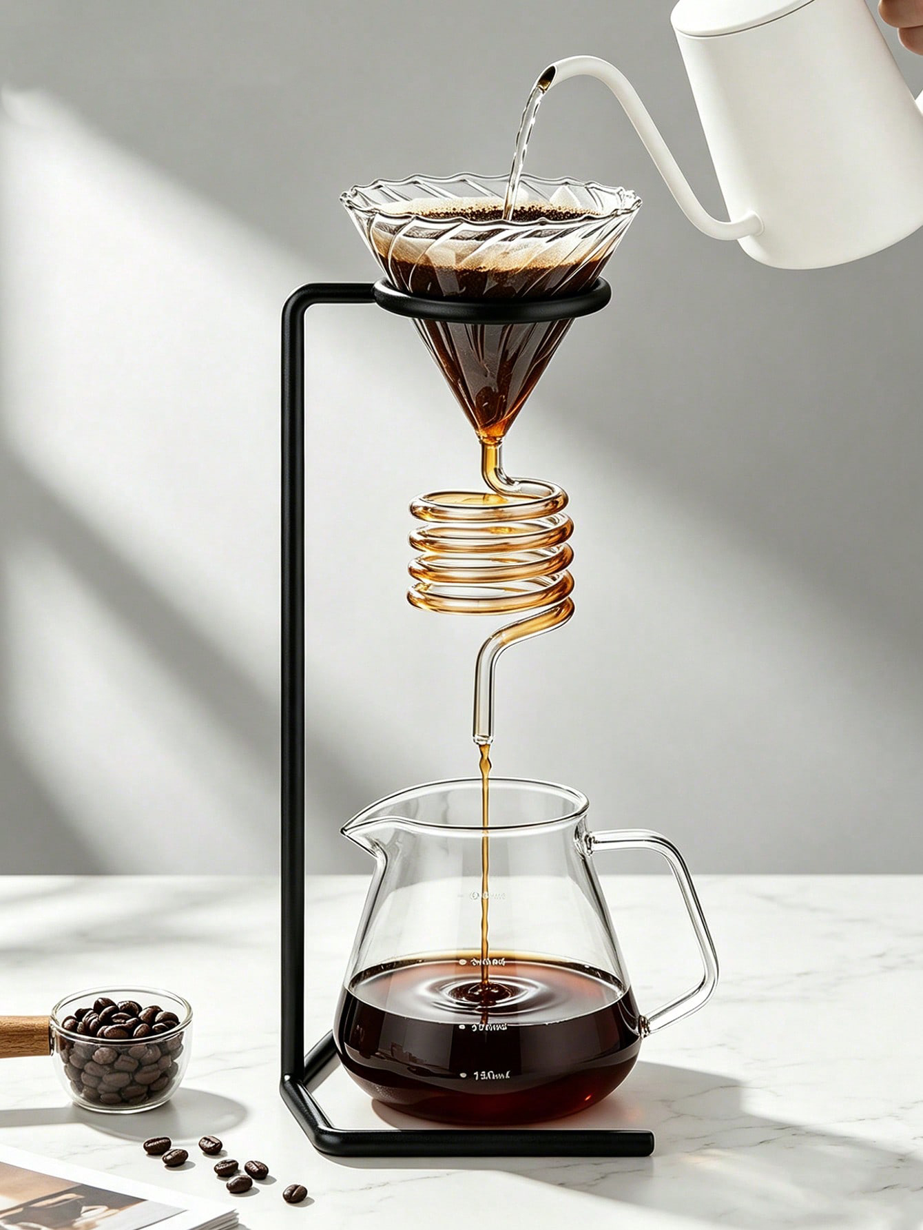 1pc Hand stand Vintage coffee  - Coffee Tea Stand avis et prix