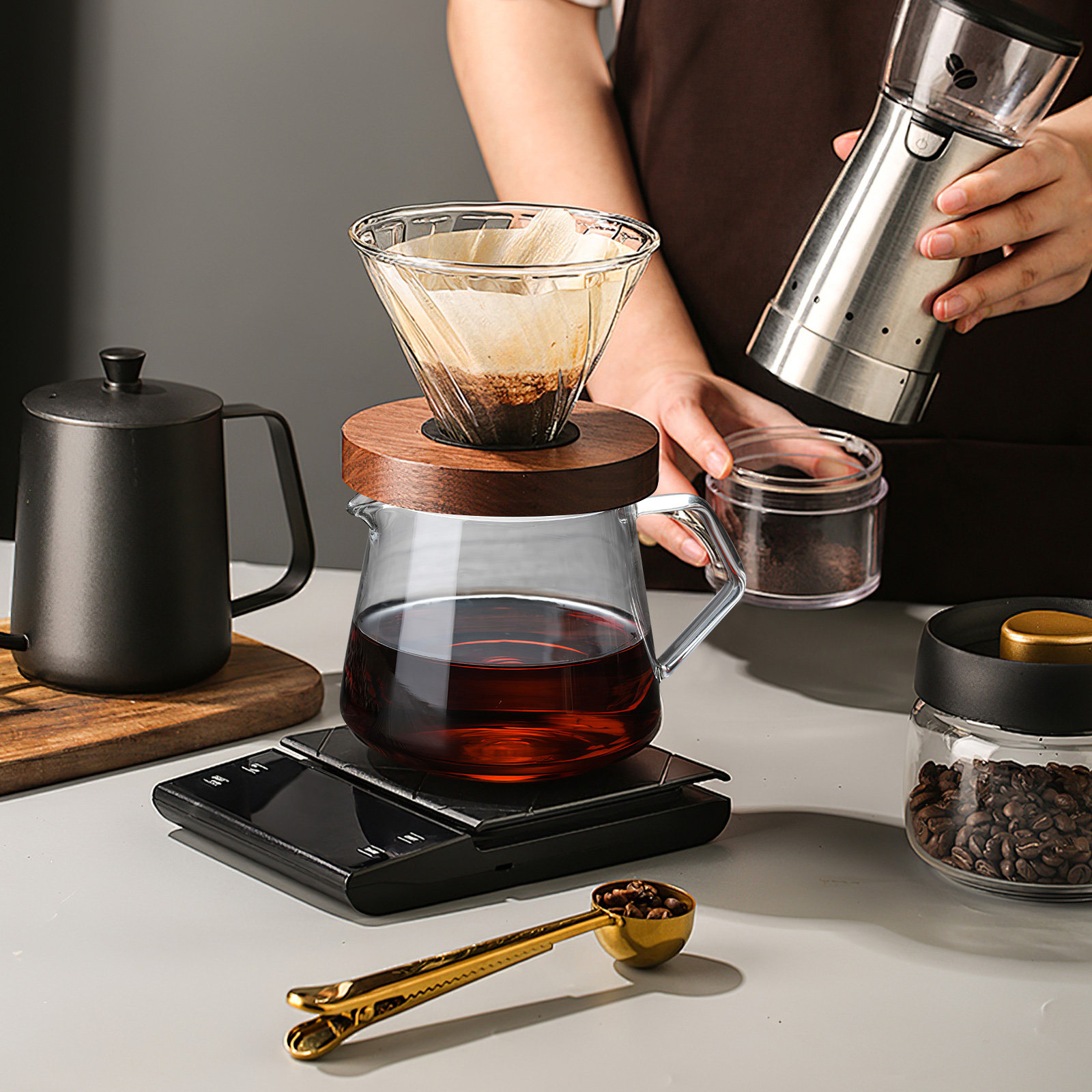 1Pcs 650Ml High Clarity Glass  - Coffee Tea Hot avis et prix