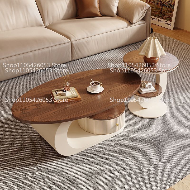 Medieval light luxury walnut c - Coffee Tea Room avis et prix