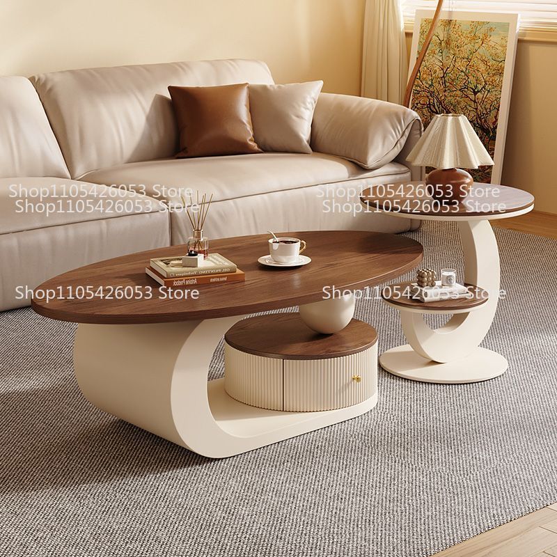 Medieval light luxury walnut c - Coffee Tea Room avis et prix