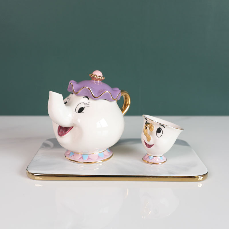 Hot Teapot Cartoon Beauty And  - Coffee Tea Room avis et prix