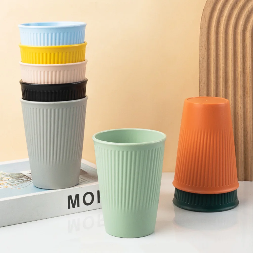 6Pcs Green Washable Wheat Stra - Coffee Tea Green avis et prix
