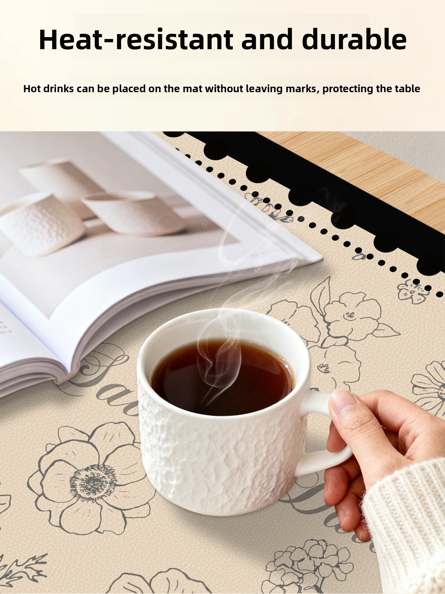 Waterproof Oil-resistant Silic - Coffee Tea Like avis et prix
