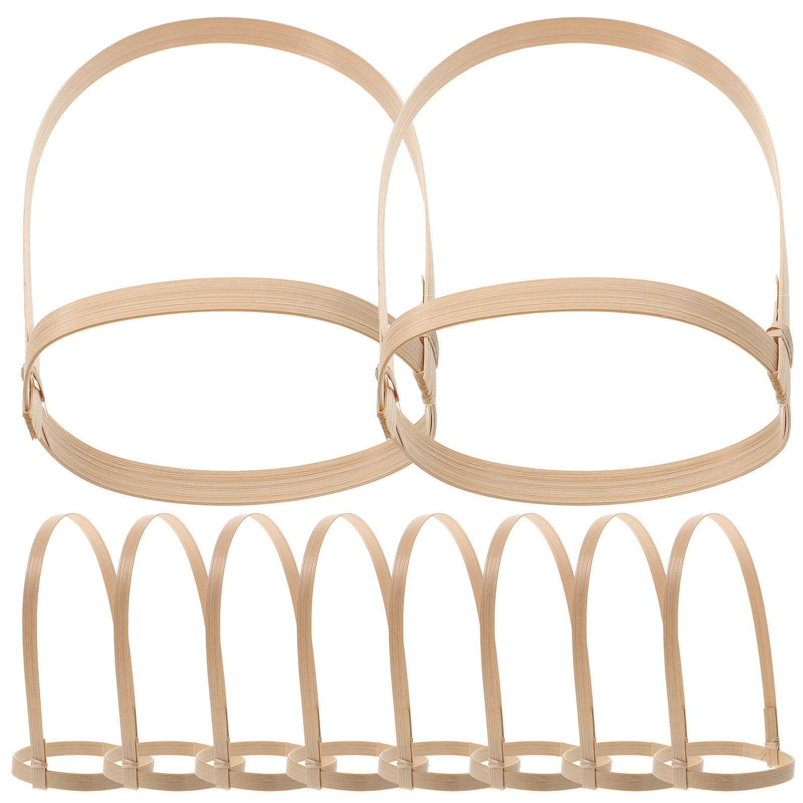 10Pcs Bamboo Drink Carrier Cof - Coffee Tea With Milk avis et prix