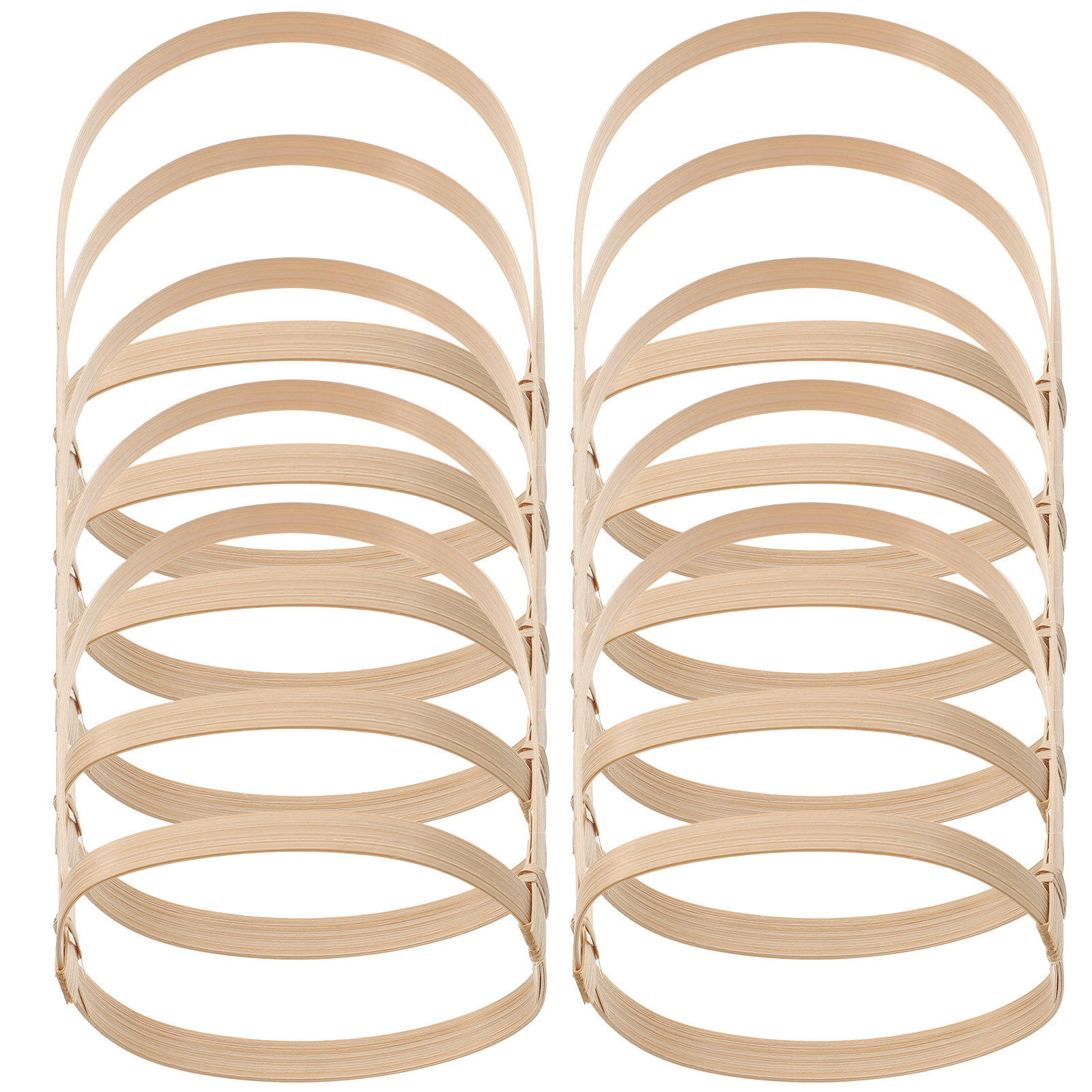 10Pcs Bamboo Drink Carrier Cof - Coffee Tea With Milk avis et prix