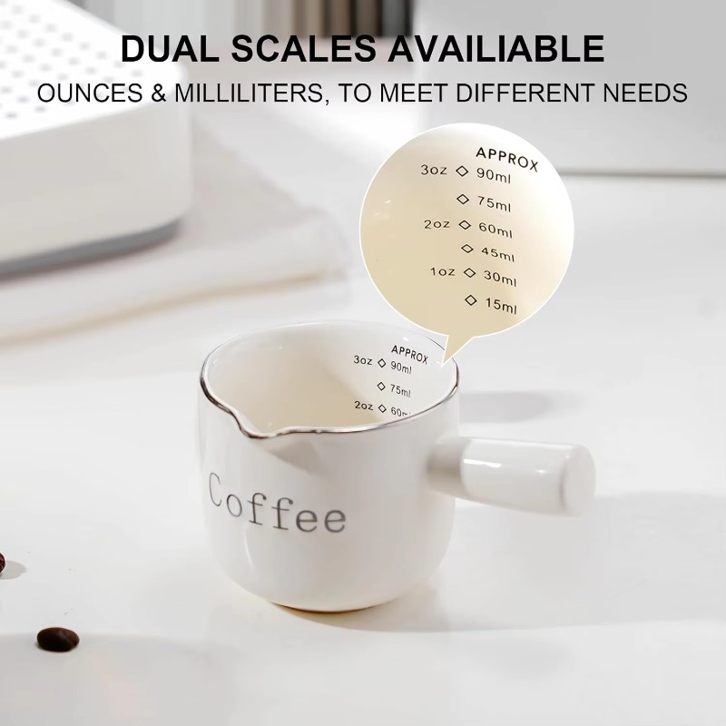 Mini Ceramic Coffee Cup with H - Coffee Tea With Milk avis et prix