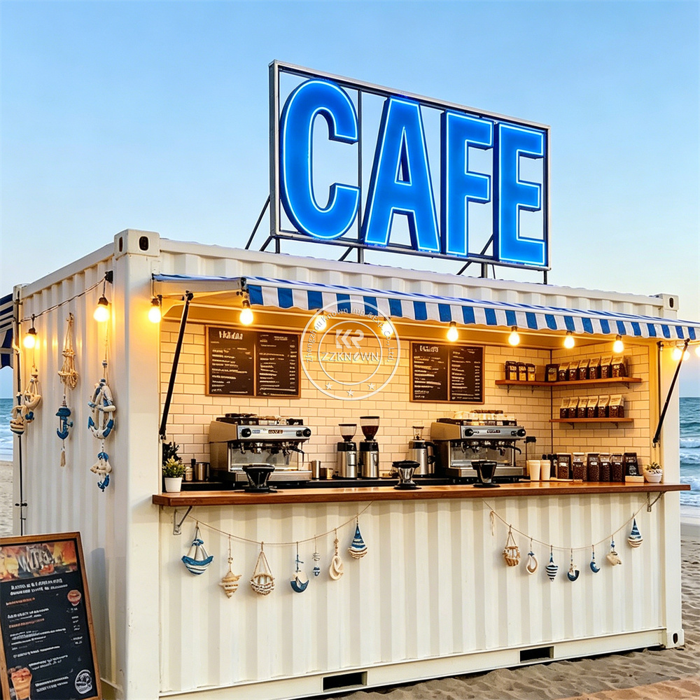 Outdoor Mobile Food Container  - Tea Coffee Set Up avis et prix