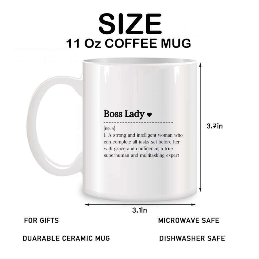 Boss Lady Mugs For Like A Boss - Coffee Tea Like avis et prix