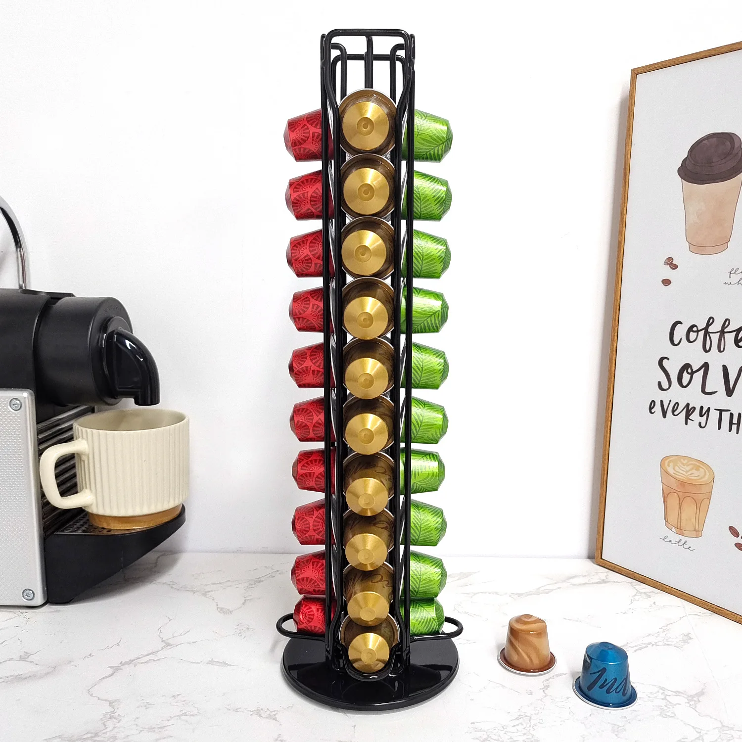 1PC 40 Pod Coffee Capsules Nes - Coffee Tea Stand avis et prix