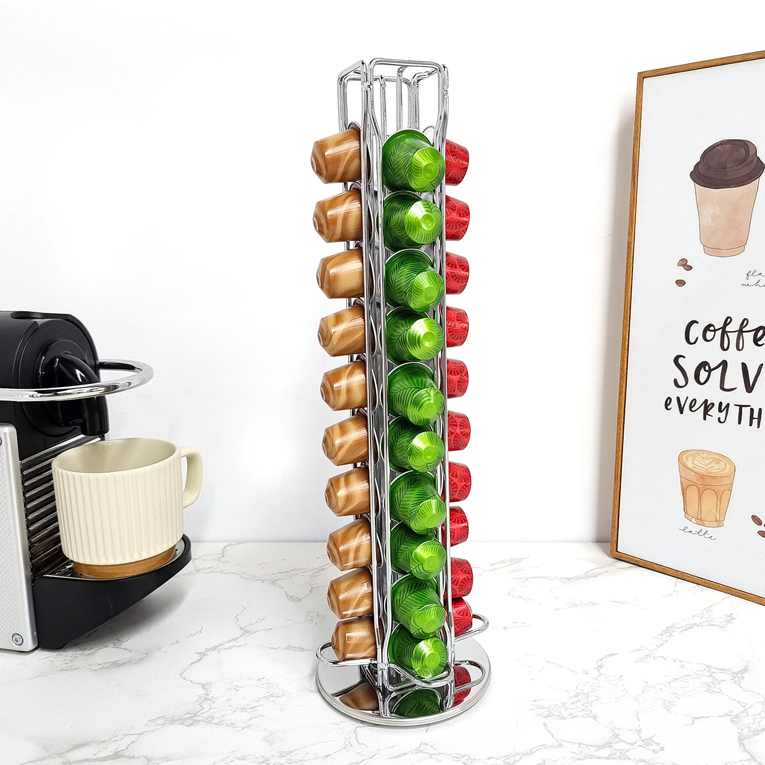 1PC 40 Pod Coffee Capsules Nes - Coffee Tea Stand avis et prix