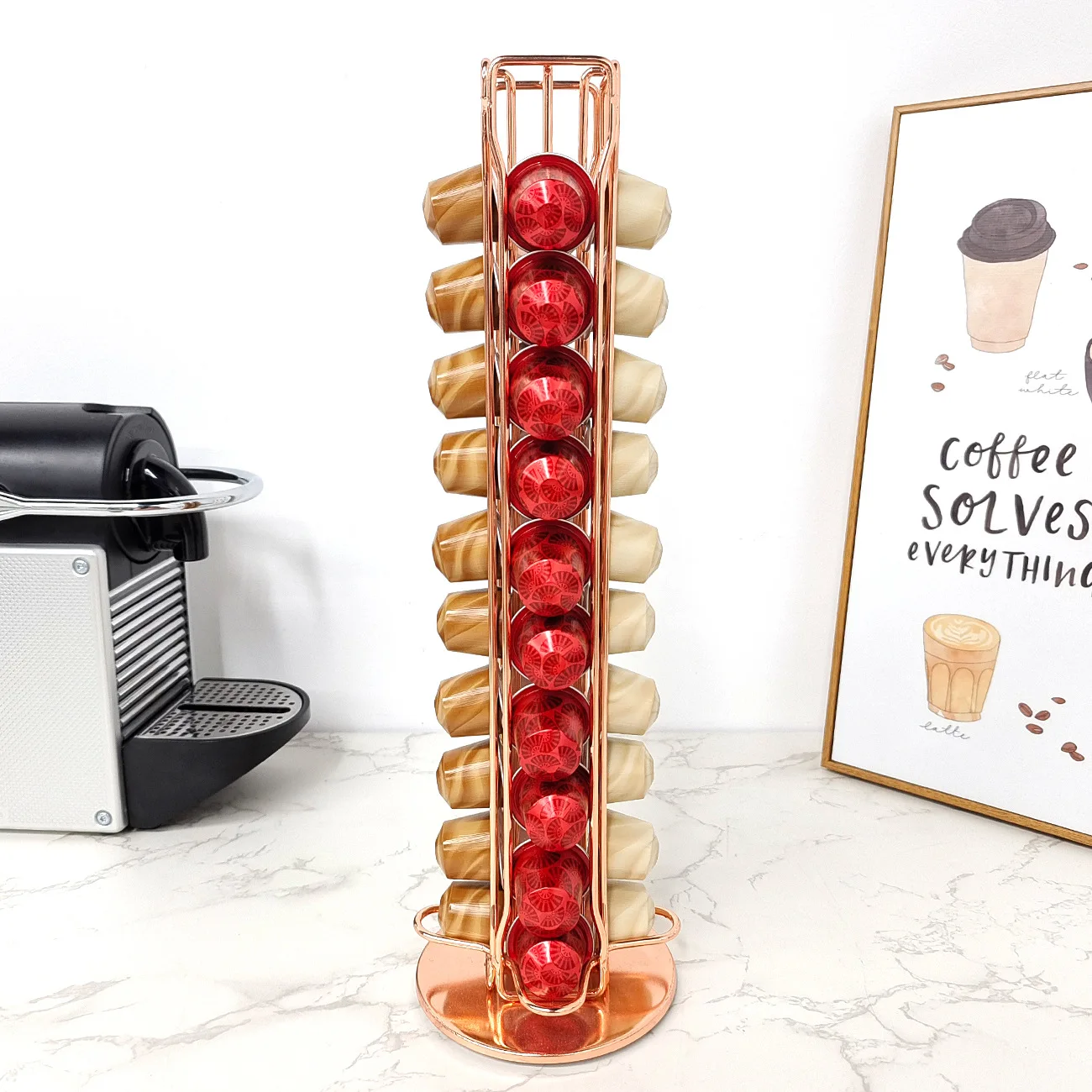 1PC 40 Pod Coffee Capsules Nes - Coffee Tea Stand avis et prix