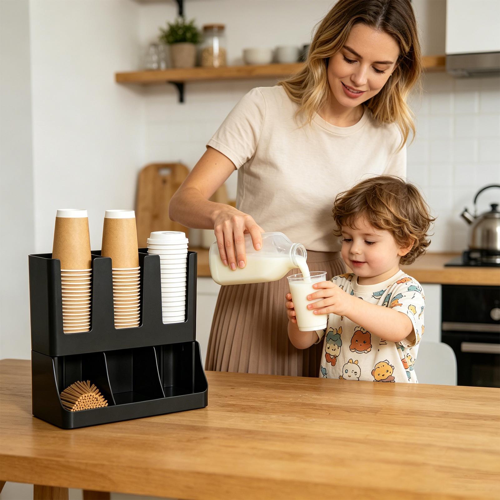 Coffee Station Organizer Wall  - Tea Coffee Set Up avis et prix