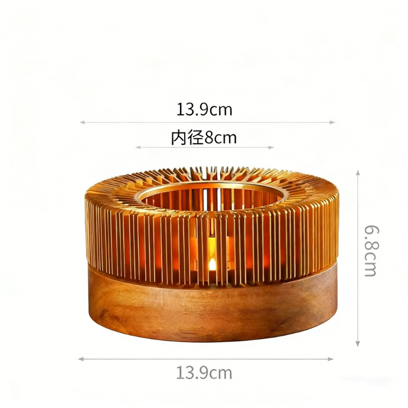 Gold Hollow Aluminum Alloy Tea - Coffee Tea Stand avis et prix
