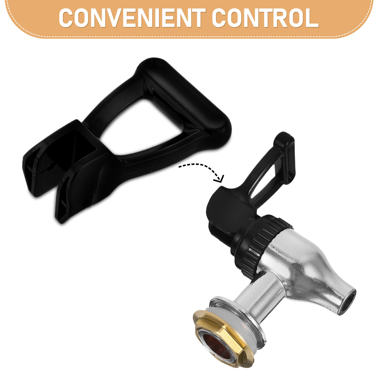2Pcs Faucet Handle Repair Part - Coffee Tea Hot avis et prix