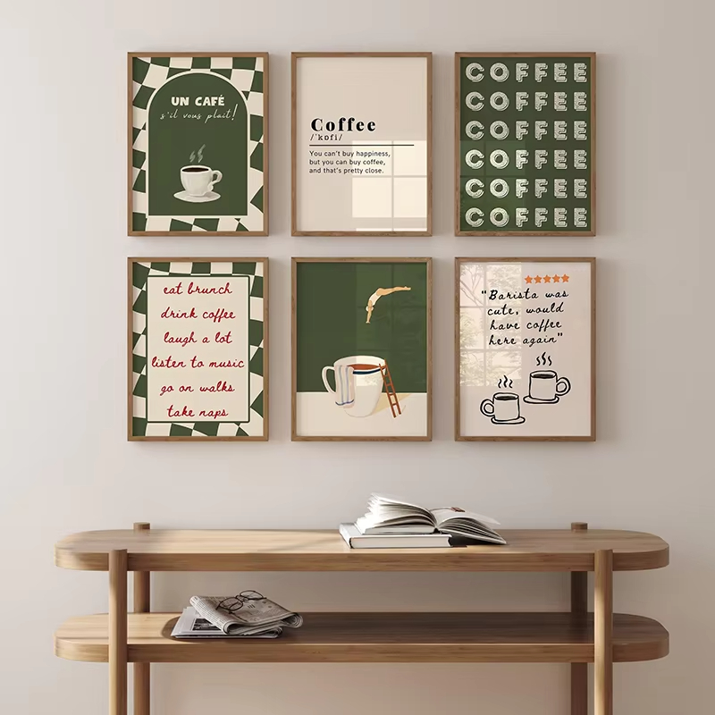 Funny Coffee Diver Art Poster  - Coffee And Tea Lyrics avis et prix