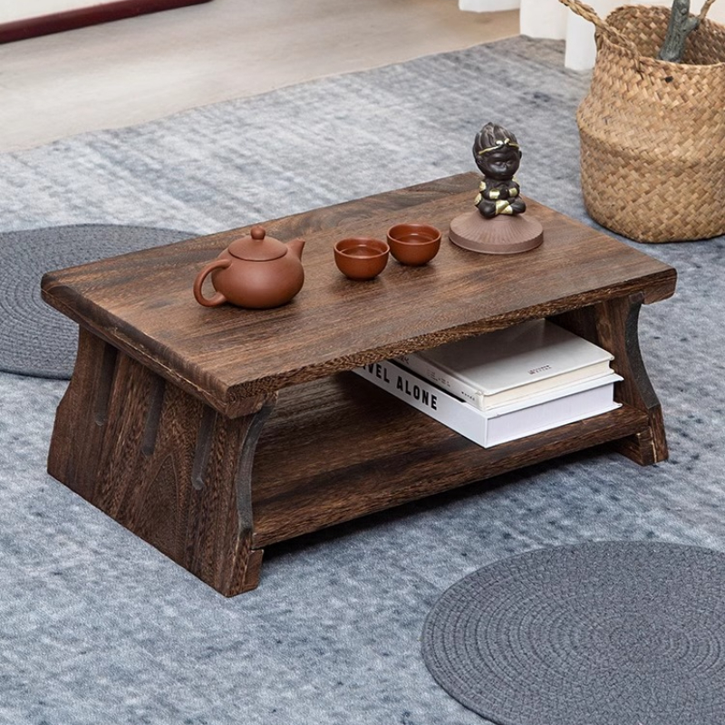 Japanese Tea Table Solid Wood  - Coffee Tea Stand avis et prix