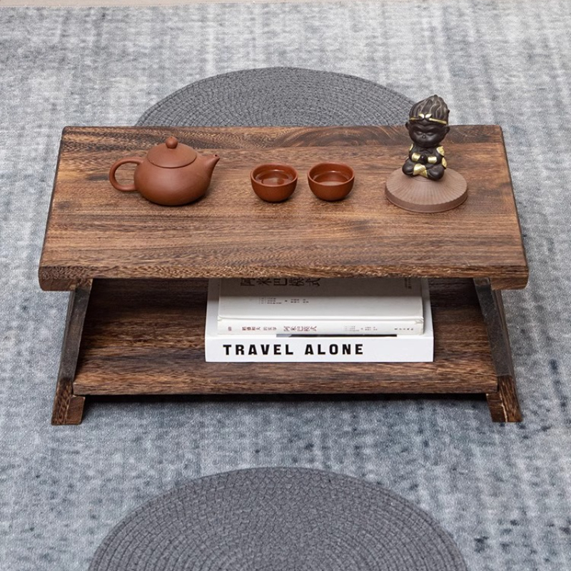 Japanese Tea Table Solid Wood  - Coffee Tea Stand avis et prix