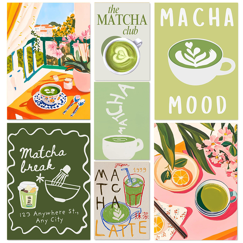 Minimalist Fashion Matcha Gree - Coffee Tea Green avis et prix
