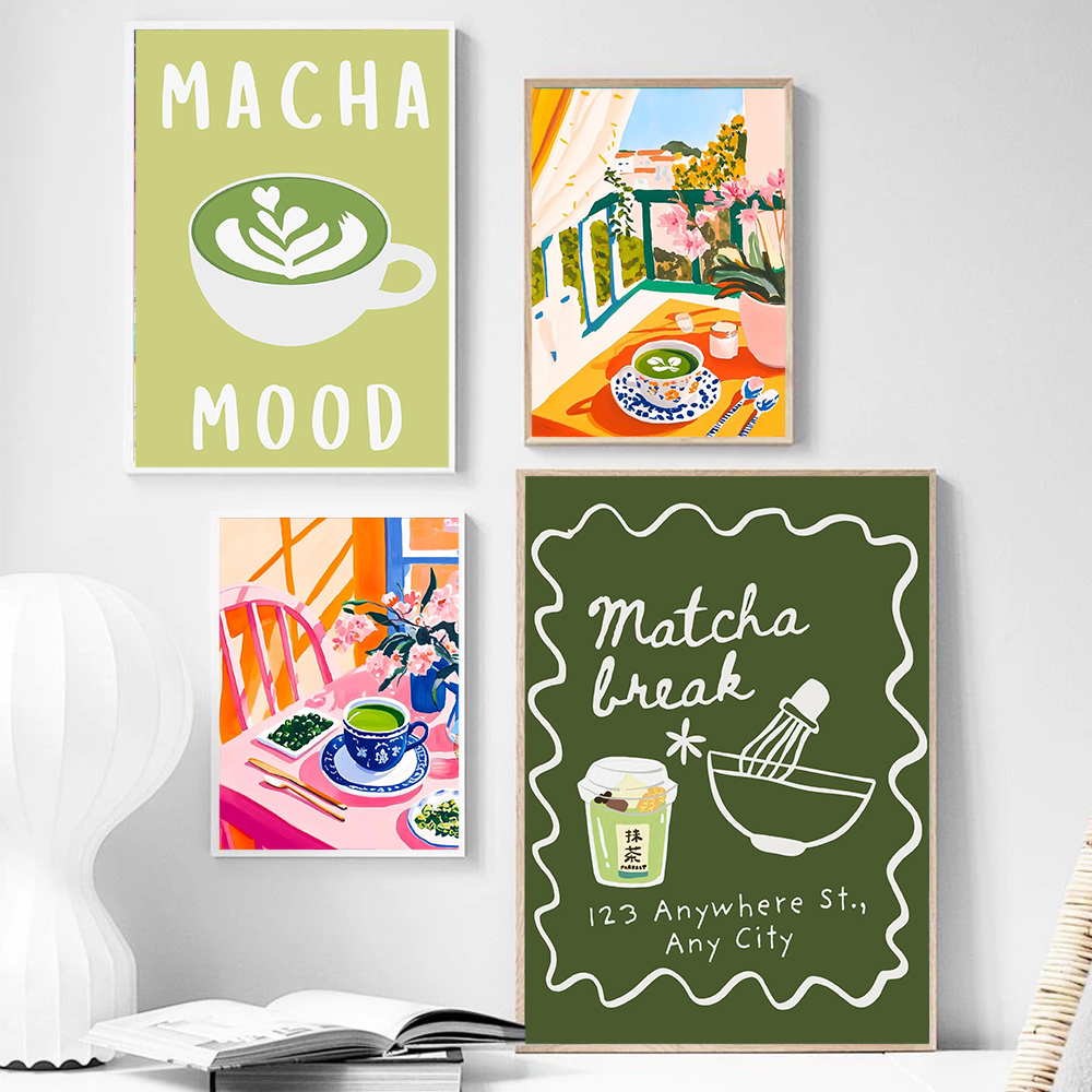 Minimalist Fashion Matcha Gree - Coffee Tea Green avis et prix