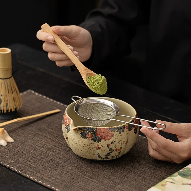 8PCS Japanese Flint red Matcha - Matcha Whisk Set avis et prix