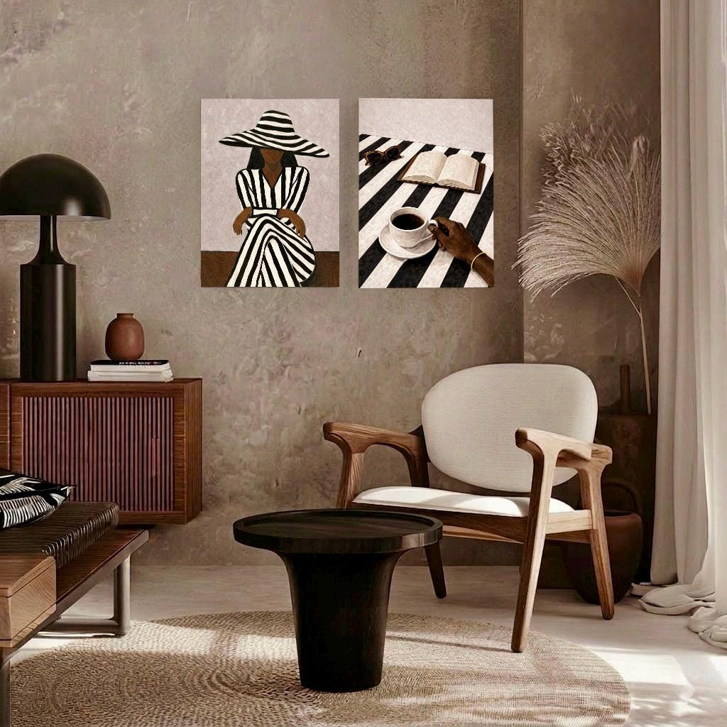 2pcs Minimalist, Stylish, Eleg - Coffee And Tea Lyrics avis et prix