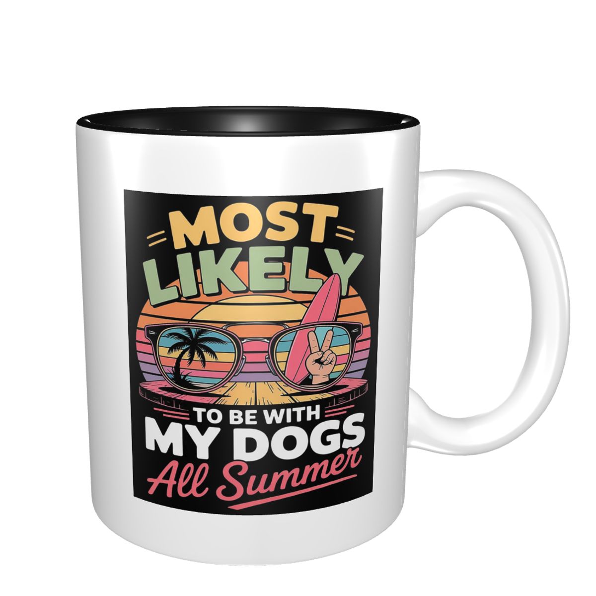Most Likely To Be With My Dogs - Coffee Tea Like avis et prix